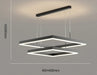 Modern LED Ring Pendant Light – Dimmable Multi-Color Ceiling Fixture for Living & Bedroom Spaces - Samanta Factory