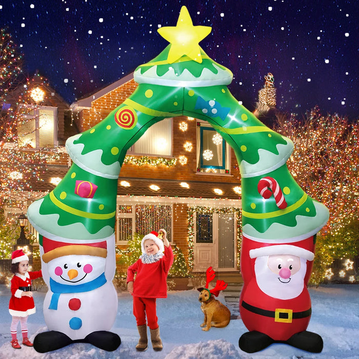 Inflatable Santa Claus Decoration – Outdoor Christmas Yard Display