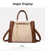 Designer Inspired PU Leather Shoulder Bag – Luxury Casual Tote for Women - Samanta Factory