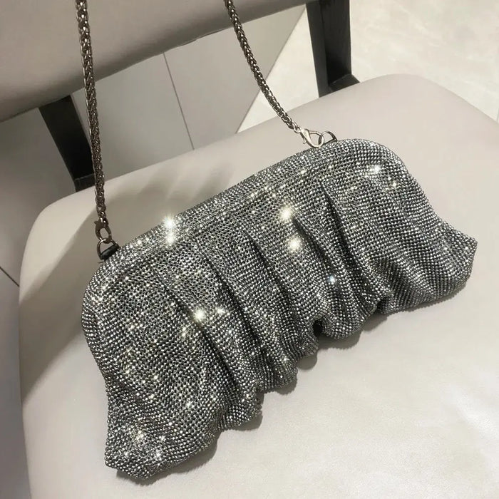 Metallic Clutch Bag – Shiny Casual for Women SF