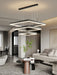 Modern LED Ring Pendant Light – Dimmable Multi-Color Ceiling Fixture for Living & Bedroom Spaces - Samanta Factory