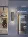 Stainless Steel LED Wall Light – IP65 Waterproof GU10 Up Down Outdoor Sconce SF