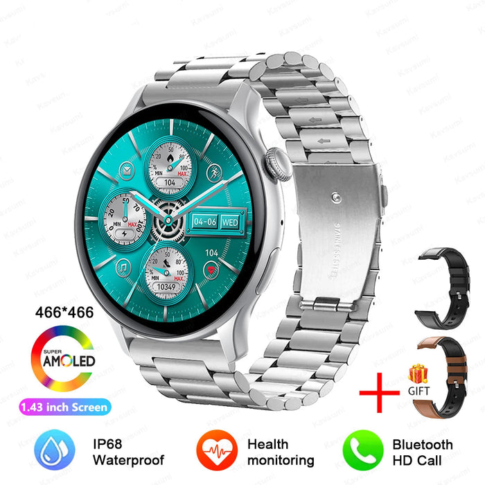 Smart Watch – AMOLED Display with Bluetooth Calling SF