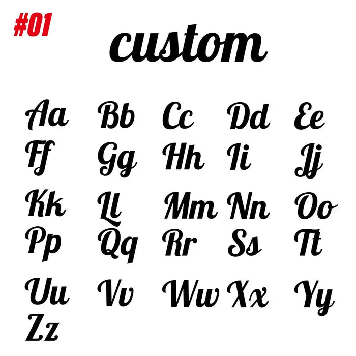 Custom Multi Name Necklace – Personalized Letter Pendant for Women SF