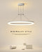 Modern LED Pendant Light – Adjustable Brightness & Color with Remote Control - Samanta Factory
