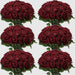 Artificial Velvet Roses – 50PCS Long-Stem Flower Bouquet SF