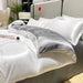 Schpert Rayon Bedding Set – Solid Color Duvet Cover with Pillowcases and Sheet, Twin to King - Samanta Factory