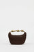 Women's Half Moon Straw Bag – Woven Bucket Crossbody Shoulder Bag for Summer Beach SF
