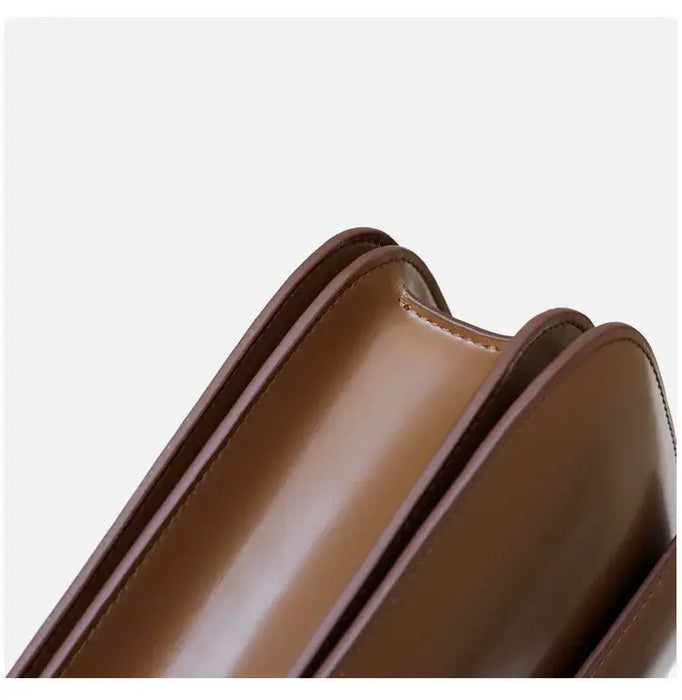 Cow Leather Flap Bag – Soft Shoulder for Women SF