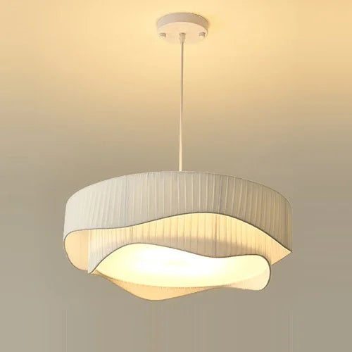 Fabric Pendant Light – Nordic Designer Style with Dimmable LED - Samanta Factory
