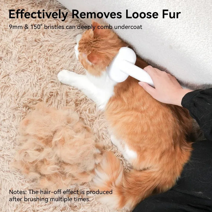 Deshedding Cat Brush – Gentle Grooming Tool for Long & Short-Haired Pets - Samanta Factory