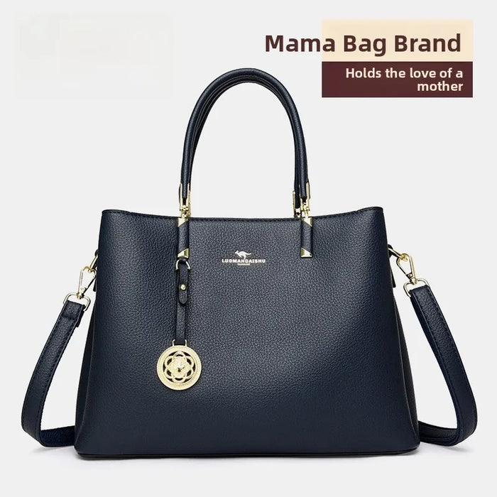 Elegant Commuter Tote Bag – Spacious Unisex Handbag with Detachable Strap - Samanta Factory