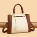 Designer Inspired PU Leather Shoulder Bag – Luxury Casual Tote for Women - Samanta Factory