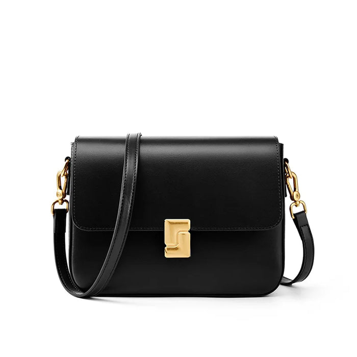 Split Leather Satchel Bag – Moderate Hardness for Women