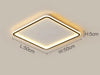Modern Ultra-Thin LED Ceiling Light – Remote Control, Dimmable, Energy-Saving Lighting Fixture - Samanta Factory