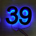 LED House Number Light – Outdoor Waterproof Illuminated Stainless Steel Address Plaque SF