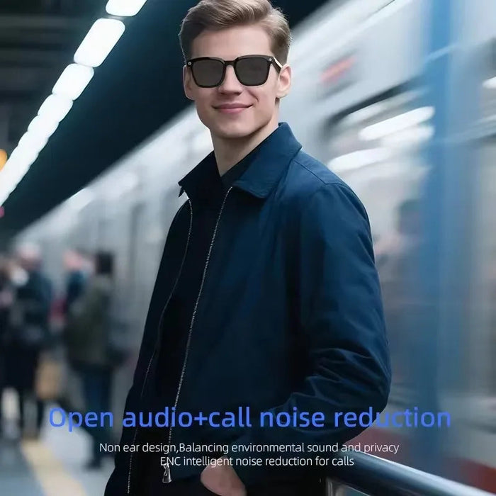 AI Smart Glasses with 4K Camera & Translation – Bluetooth Calling Music Sunglasses SF