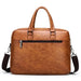 Men’s Business Briefcase – PU Leather Office Work Bag SF