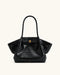 PU Leather Dumpling Shoulder Bag – Soft Fashion Tote with Hasp Closure for Women - Samanta Factory