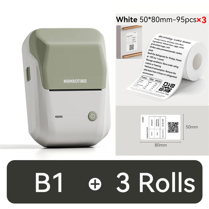 Thermal Label Maker – Bluetooth Portable Printing Samanta Factory