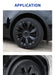 HL 19 Inch Hub Cap for Tesla Model Y 2020-2023 Wheel Hubcap Performance Replacement Wheel Cap Full Rim Cover Accessories - Samanta Factory
