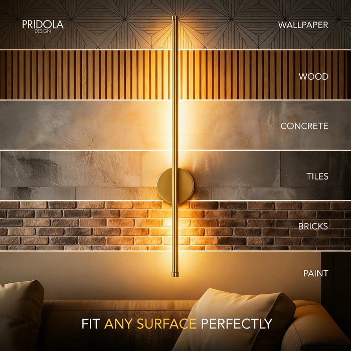 Wireless Rechargeable LED Wall Sconce – Dimmable Battery Operated Picture Light with Remote SF