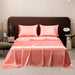 KISS NEST Satin Bed Sheet Set – Smooth 200TC Polyester, Twin to King Sizes - Samanta Factory