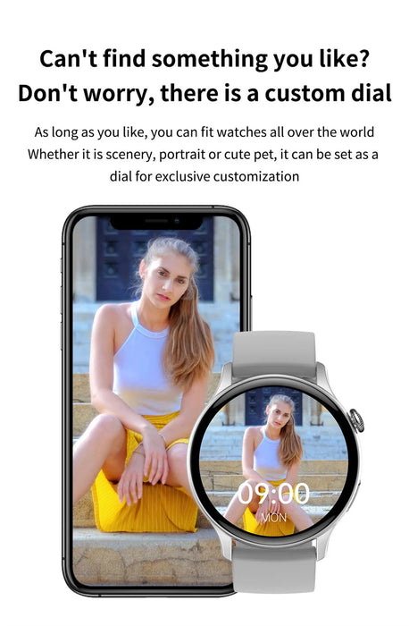 Smart Watch – AMOLED Display with Bluetooth Calling SF
