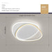 Modern Artistic Ceiling Light – Sculptural Design for Elegant Interior Ambience - Samanta Factory