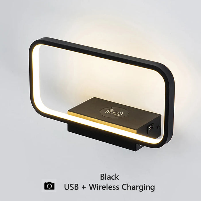 Modern Wall Light – Infinite Dimming LED for Bedroom & Living Room Ambience