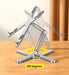Foldable Laptop Stand 360°Rotation Notebook Table Aluminum Alloy Holder Portable Book Tablet Bracket with Heat Dissipation SF