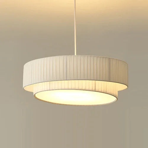 Fabric Pendant Light – Nordic Designer Style with Dimmable LED - Samanta Factory