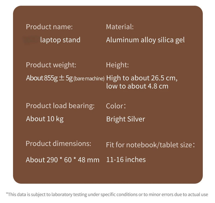 Foldable Laptop Stand 360°Rotation Notebook Table Aluminum Alloy Holder Portable Book Tablet Bracket with Heat Dissipation SF