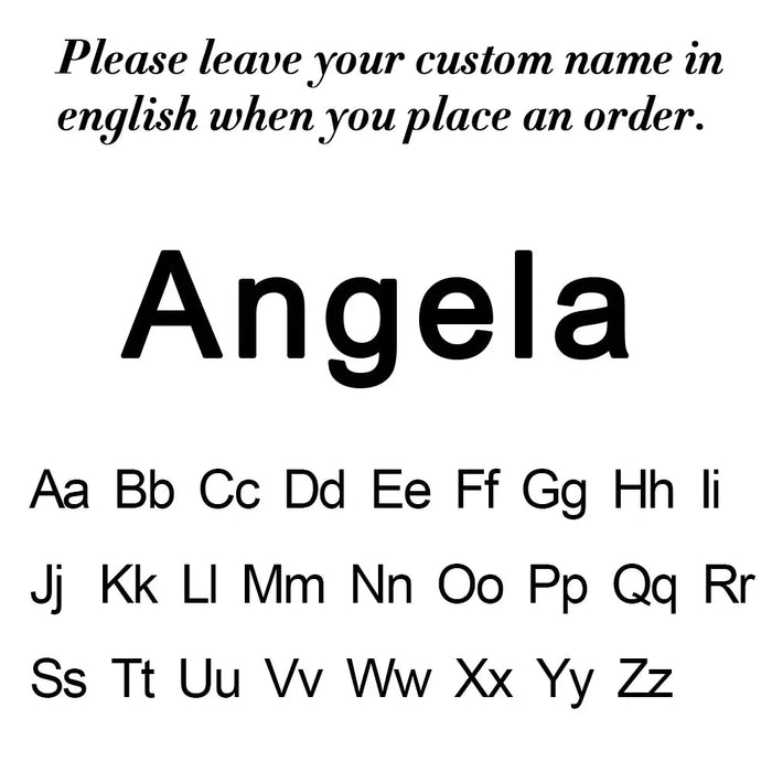 Custom Name Bracelet – Elegant Letter Charm Bracelet SF