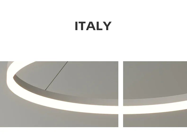Modern LED Pendant Light – Adjustable Brightness & Color with Remote Control - Samanta Factory