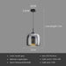 Pendant Light – Nordic Glass Design with Adjustable Height & Warm LED Illumination - Samanta Factory