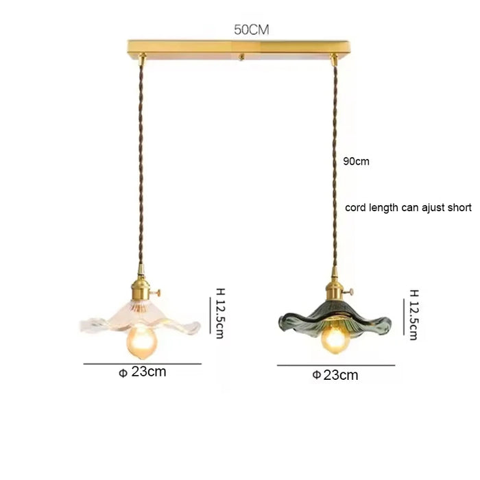 Art Deco Copper Pendant Light – Elegant Ceiling Lamp for Modern Interiors - Samanta Factory