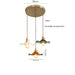 Art Deco Copper Pendant Light – Elegant Ceiling Lamp for Modern Interiors - Samanta Factory