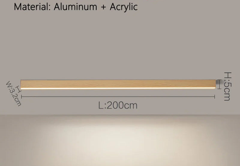 Modern LED Ceiling Light – Sleek Aluminum Design for Home Interiors - Samanta Factory