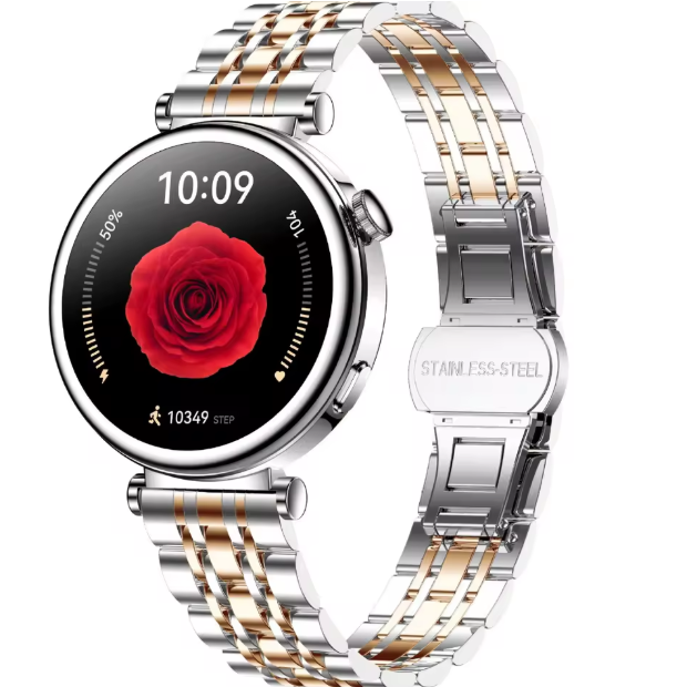 Women's Smart Watch – Magnetic Charging, IP68 Waterproof & Fitness Tracking