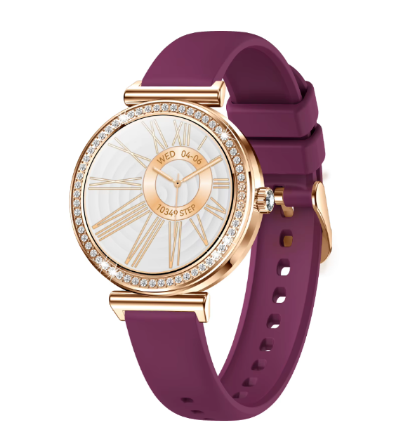 Women's Smart Watch – Magnetic Charging, Call & Sports Tracker