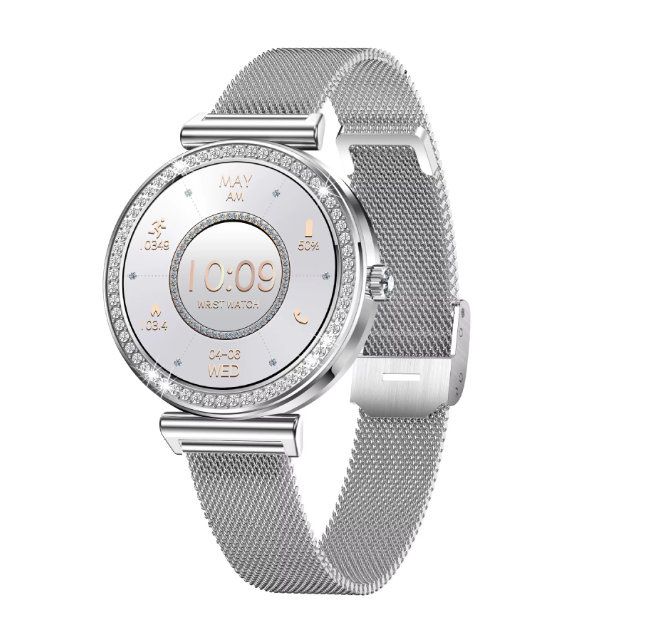 Women's Smart Watch – Magnetic Charging, Call & Sports Tracker