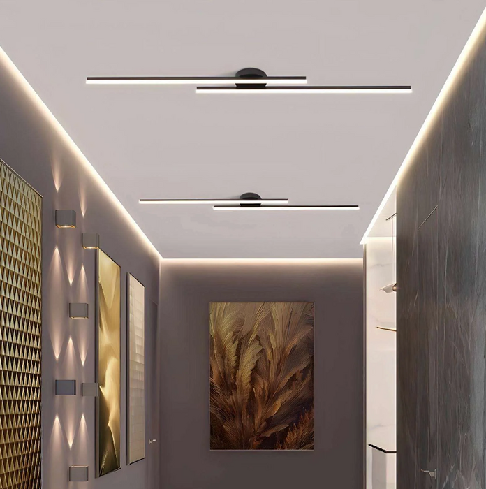LED Ceiling Light – Dimmable Modern Fixture with Color Options - Samanta Factory