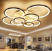 Modern LED Ceiling Chandelier – Dimmable with Remote Control - Samanta Factory