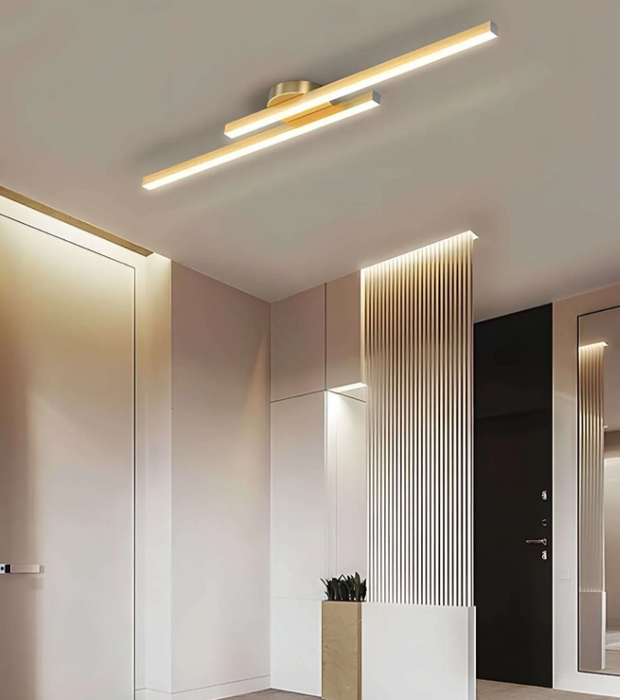 LED Ceiling Light – Dimmable Modern Fixture with Color Options - Samanta Factory