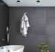 Ceiling Lamp – Modern Black Round Design with GU10 Socket - Samanta Factory