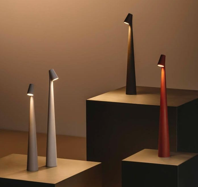 Table Lamp – Touch Dimming Rechargeable LED for Study & Living Rooms - Samanta Factory