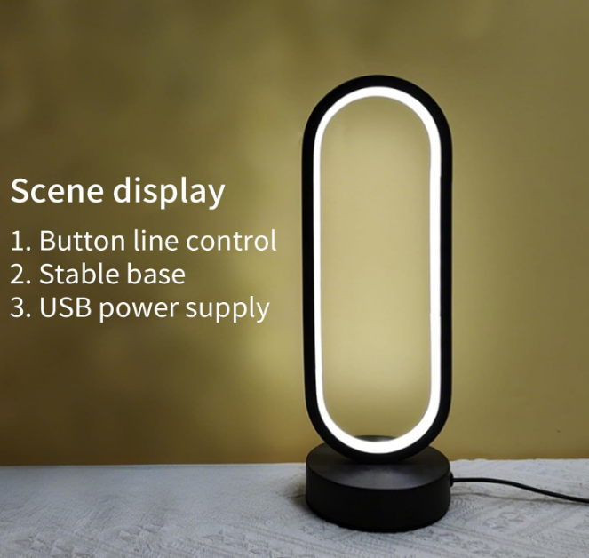 Ring LED Desktop Decorative Lamp – Letter G - Samanta Factory