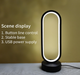 Ring LED Desktop Decorative Lamp – Letter G - Samanta Factory