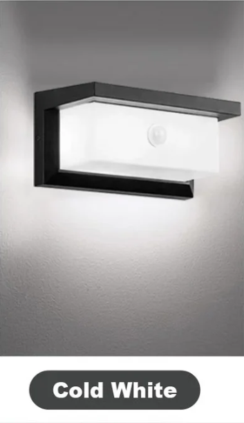 LED Wall Lights – PIR Motion Sensor, Waterproof Outdoor Lamps for Garden & Porch